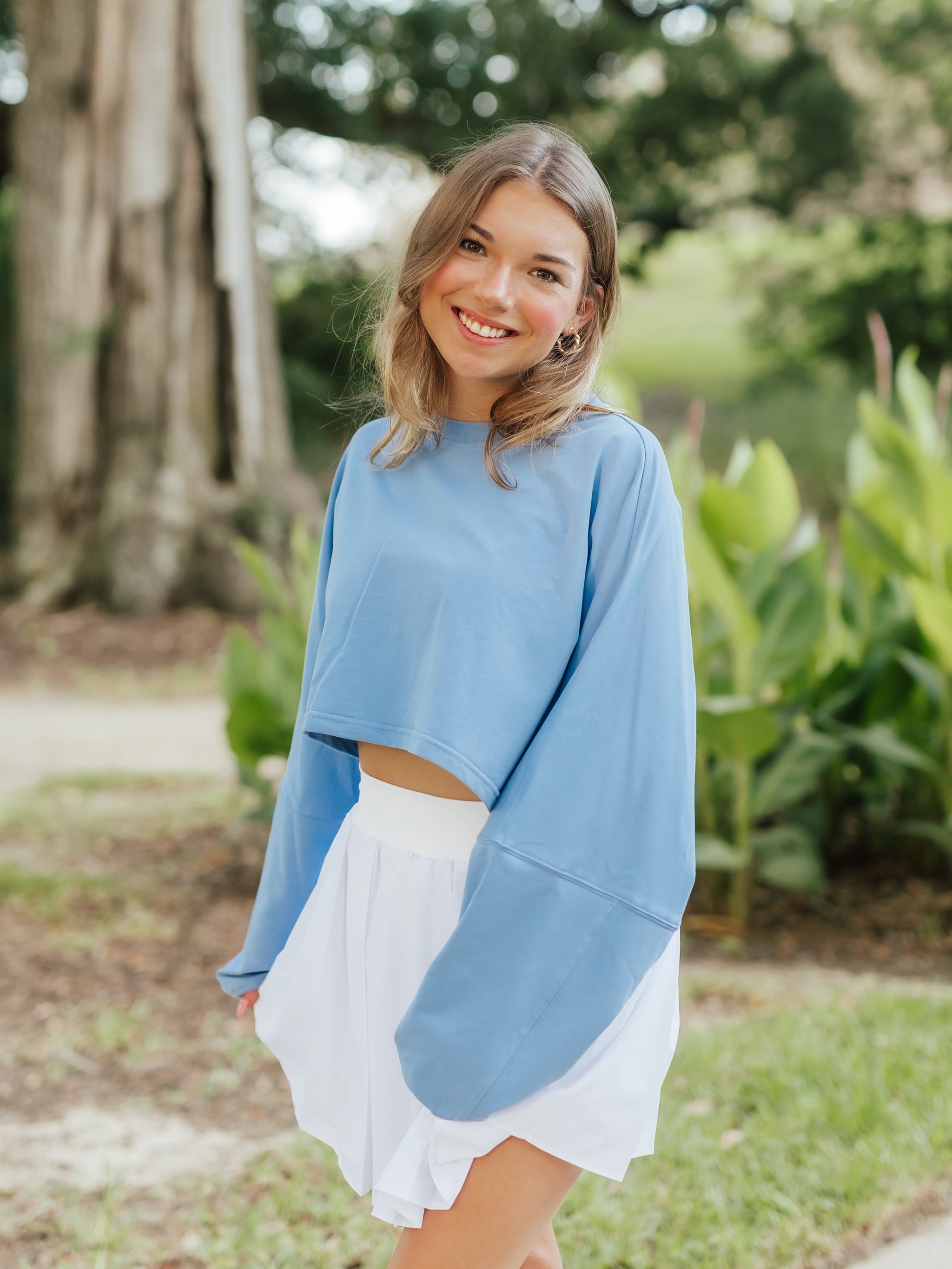 The Azure | Oversized Long Sleeve