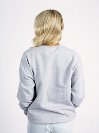 Georgia Southern Women's | "Eagle Head" Grey Crewneck