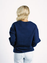 Georgia Southern Women's | "Strutter" Navy Crewneck