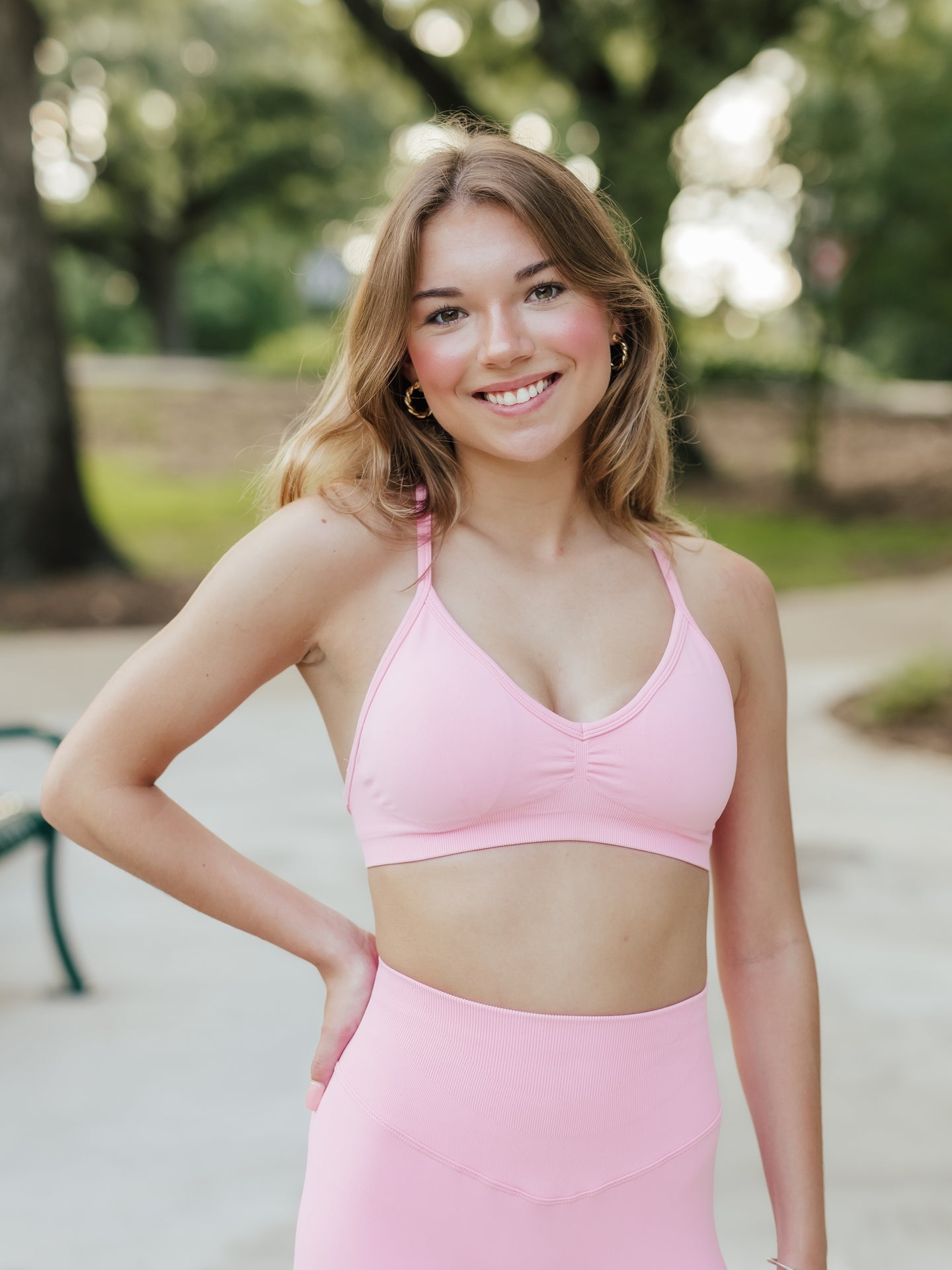 The Petal | Cross-Back Bra