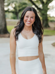 The Alabaster | Contour Top