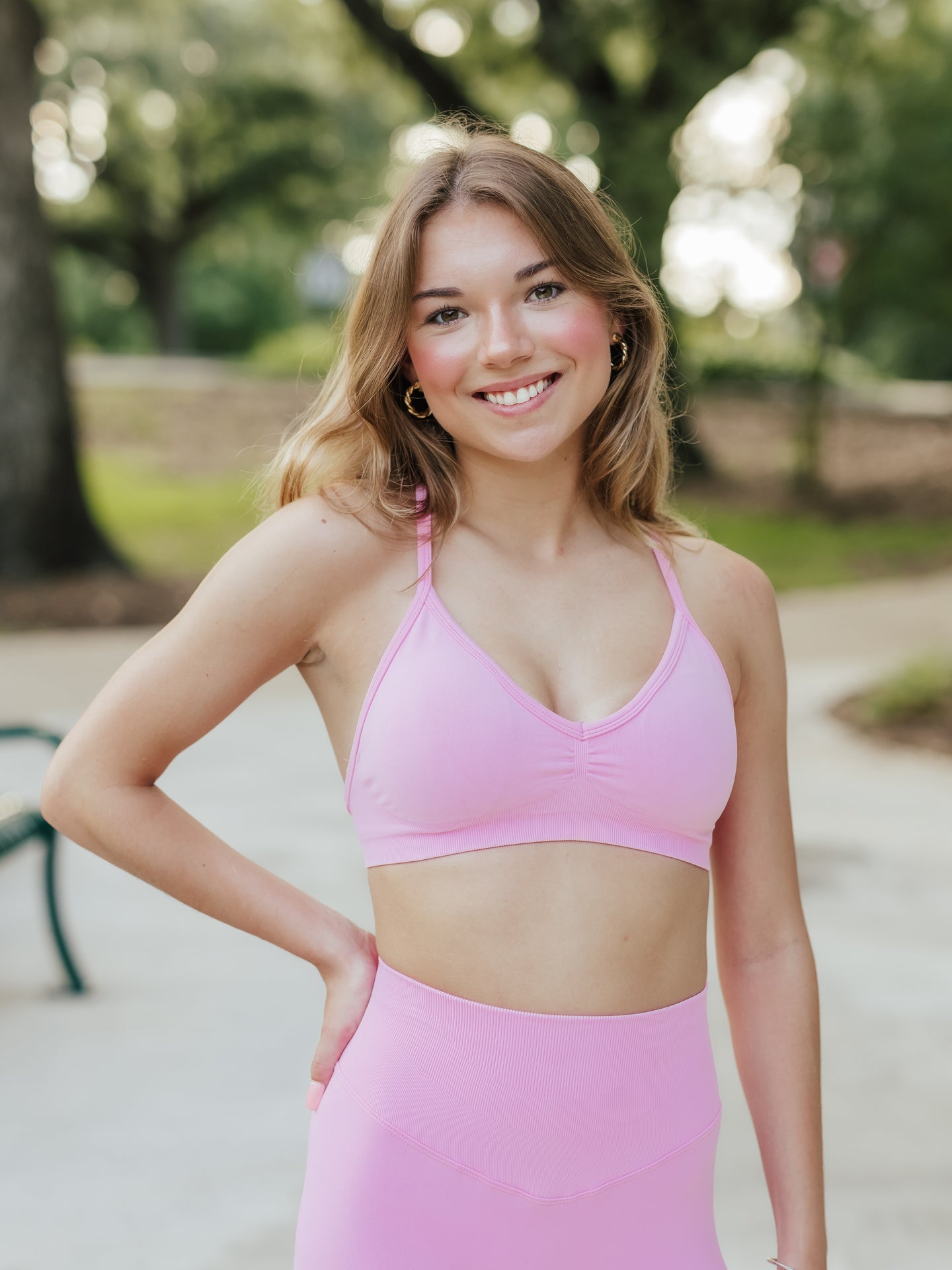 The Wisteria | Cross-Back Bra