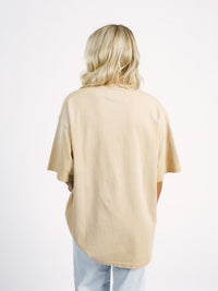 Georgia Southern Women's | "Gold Embroidered GATA" Acid Wash T-Shirt - Arena GraffitiArena Graffiti