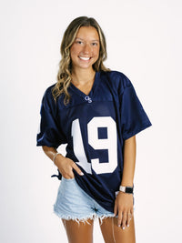 Georgia Southern Women's | "JD" Navy Jersey - Arena GraffitiArena Graffiti