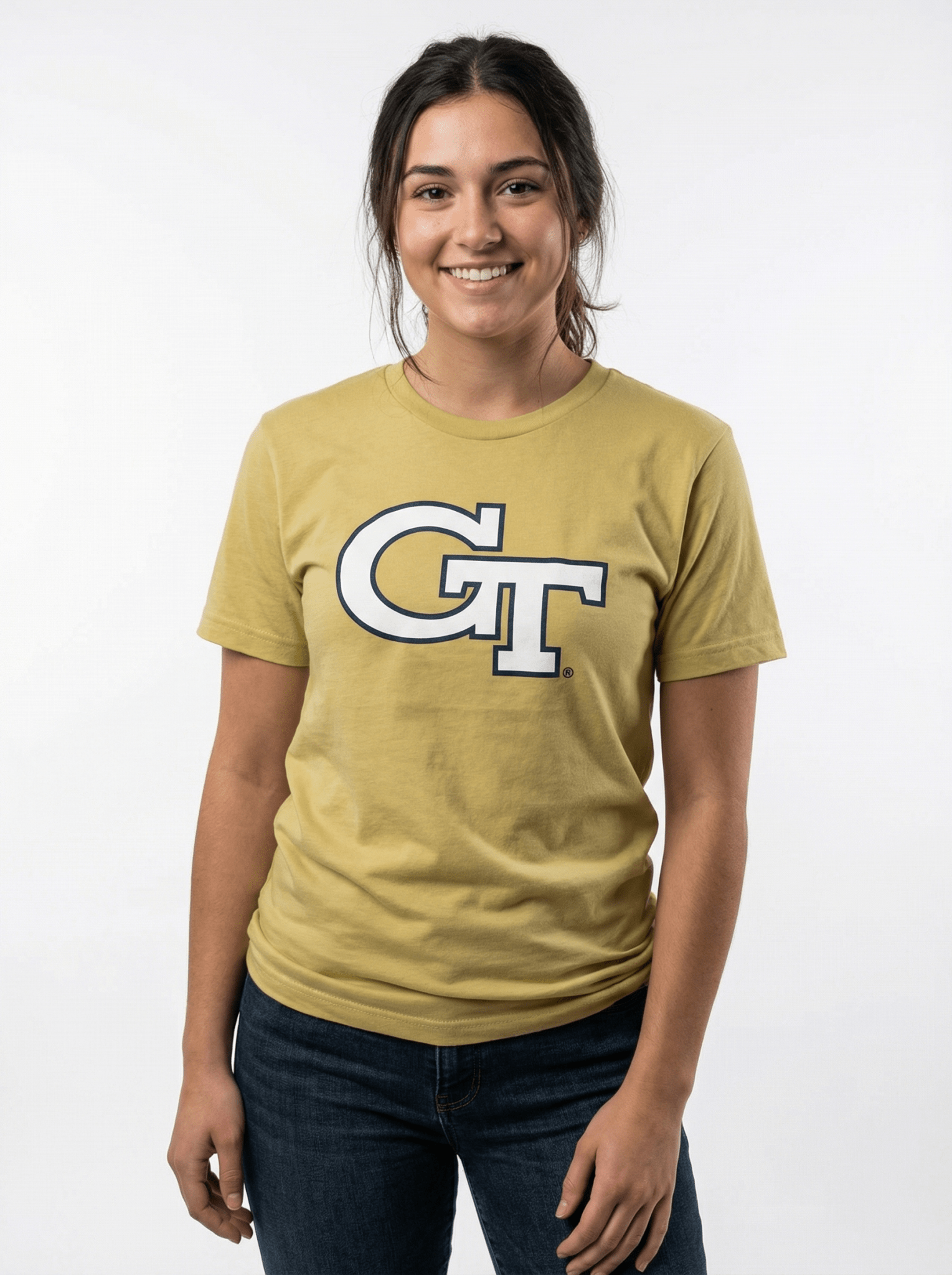 GT Yellow Jackets Women’s | “GT Core” Tee - Arena GraffitiArena Graffiti