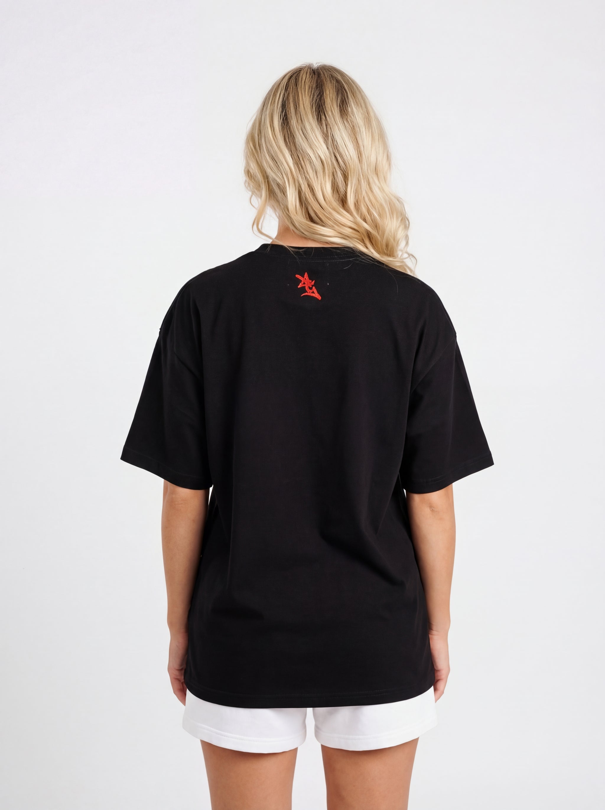 UGA Bulldogs Women's Bulldog Heavyweight Tee by Arena Graffiti, featuring a front graphic of the UGA mascot and team name.