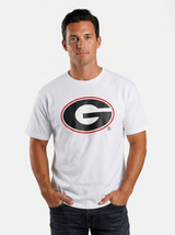 UGA Bulldogs Men’s | “White Mark Heavyweight” Tee