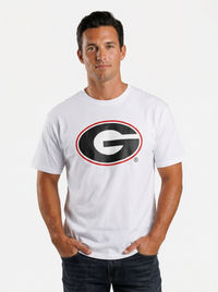 UGA Bulldogs Men’s | “White Mark Heavyweight” Tee