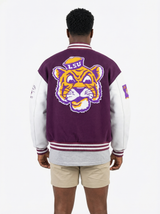LSU Tigers Men's | "Varsity Retro Mike" Letterman Jacket
