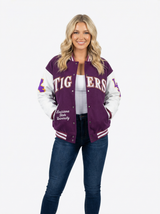 LSU Tigers Women's | "Varsity Mike" Letterman Jacket