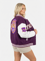 LSU Tigers Women's | "Varsity Mike" Letterman Jacket