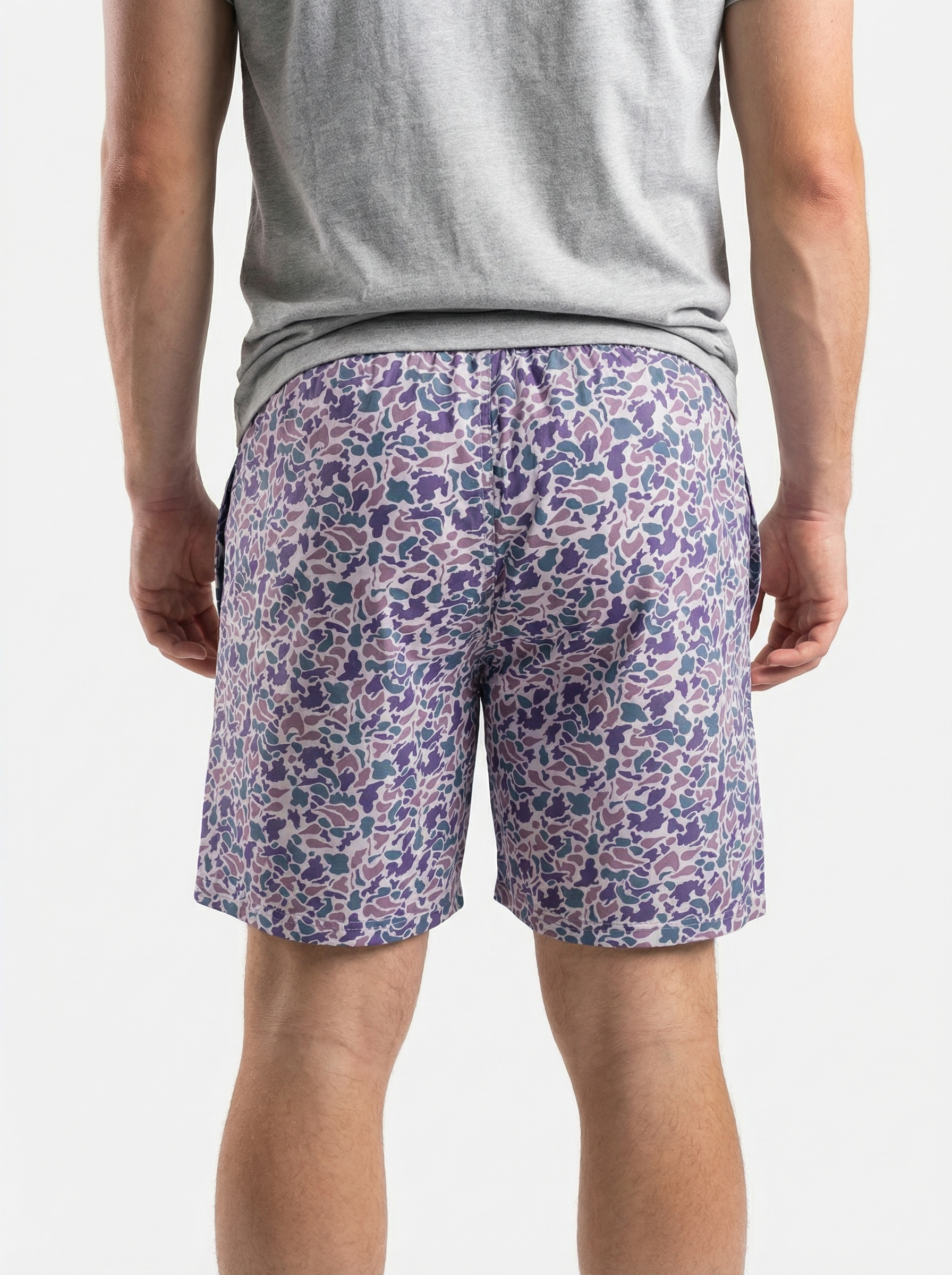 LSU Tigers Men's | "Purple Camo" Lined Shorts