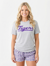 LSU Tigers Women's | "Tigers Script" T-Shirt