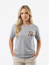 LSU Tigers Women's | "Saturday Night In Baton Rouge" Grey T-Shirt