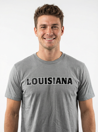 Louisiana Lafayette Men's | "Louisiana" T-Shirt