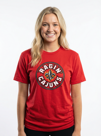 Louisiana Lafayette Women's | "Circle Ragin Cajuns" T-Shirt
