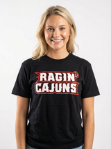 Louisiana Lafayette Women's | "Rajin Cajuns" T-Shirt