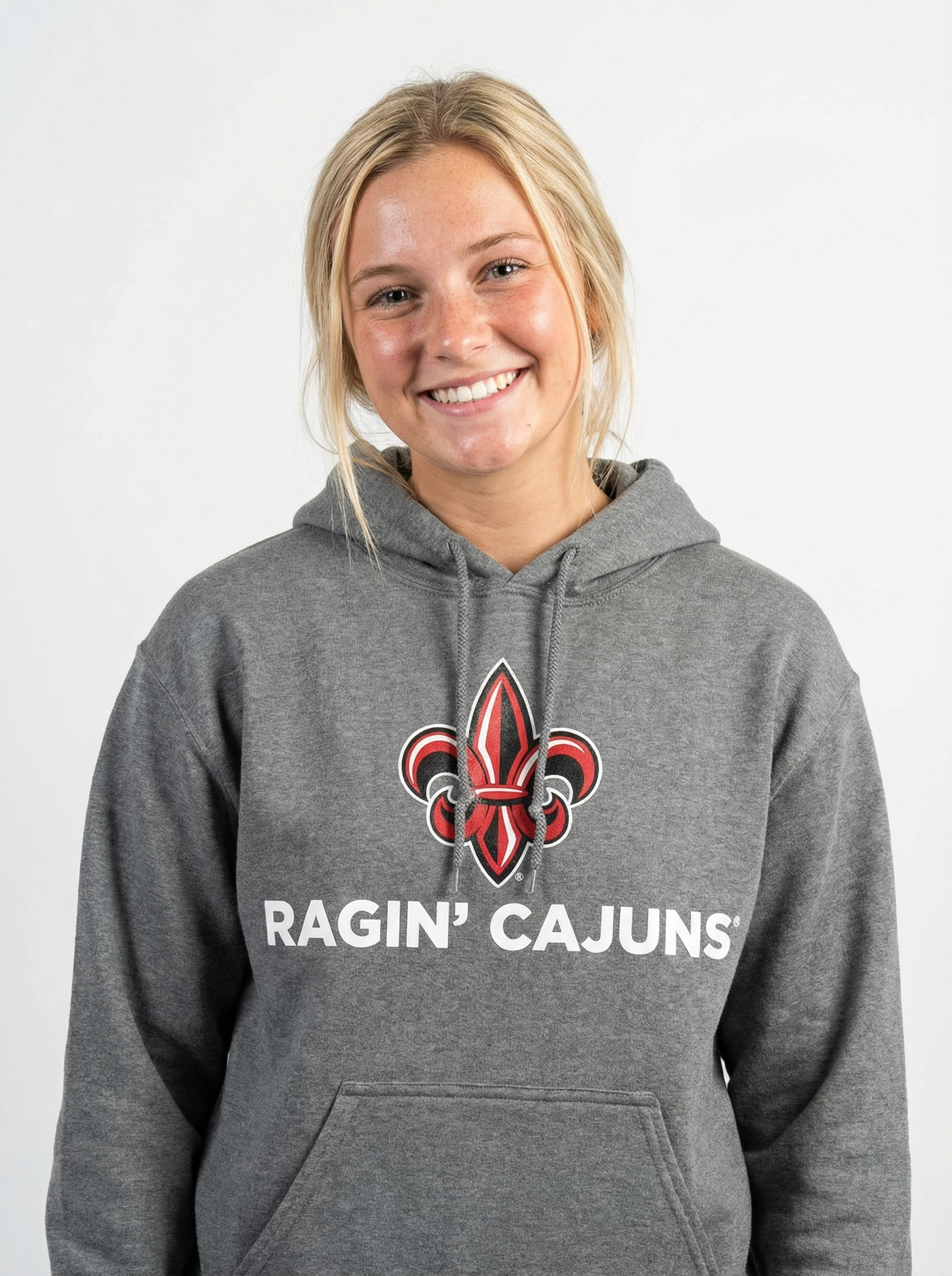 Louisiana Lafayette Women's | "Fleur-De-Lis Ragin Cajuns" Hoodie