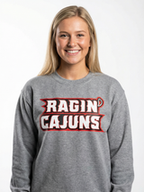 Louisiana Lafayette Women's | "Ragin Cajuns" Crewneck