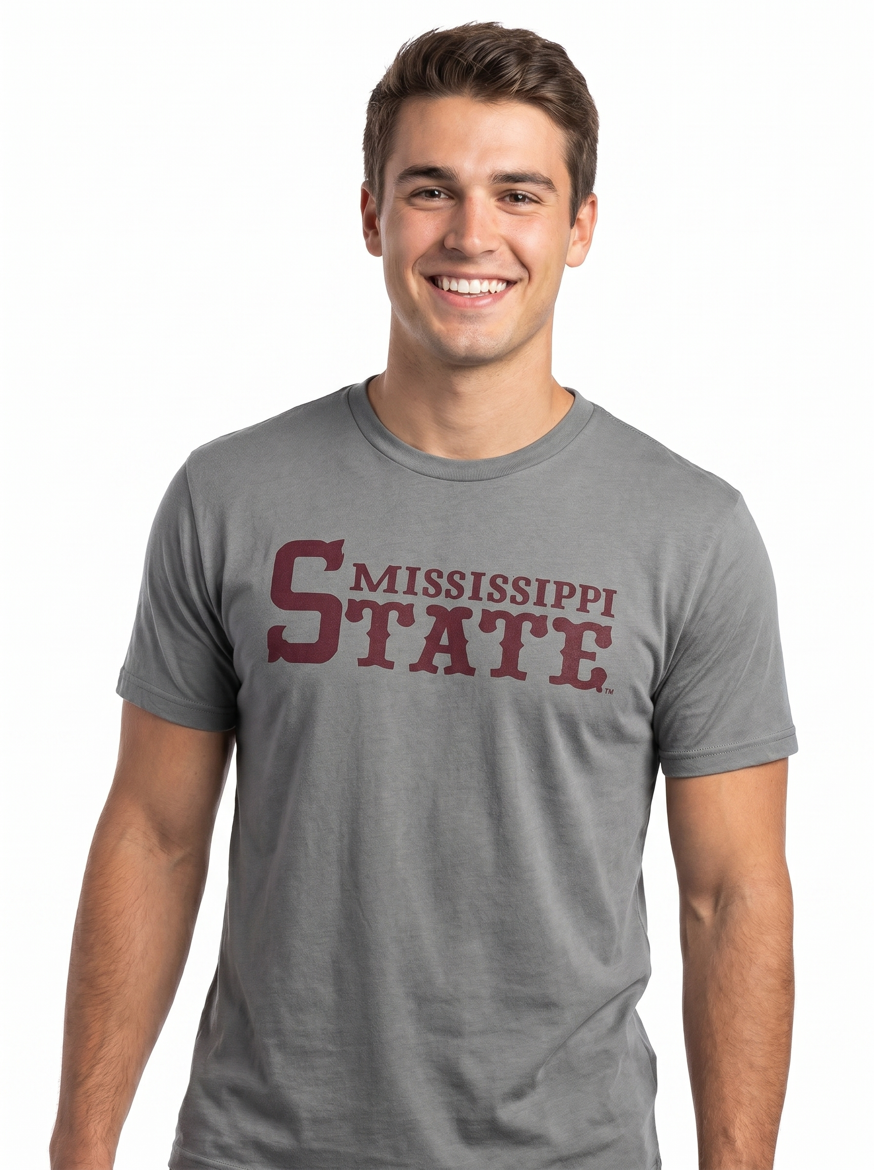 MSU Bulldogs Men's | "Mississippi State Block" Tee