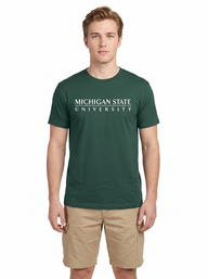 Michigan State Spartans Men's | "Michigan State University" Tee