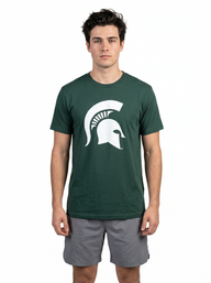 Michigan State Spartans Men's | "Spartan Helmet" Tee