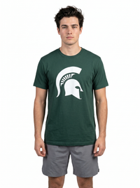 Michigan State Spartans Men's | "Spartan Helmet" Tee