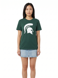 Michigan State Spartans Women's | "Spartan Helmet" Tee