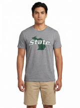 Michigan State Spartans Men's | "State Outline" Tee