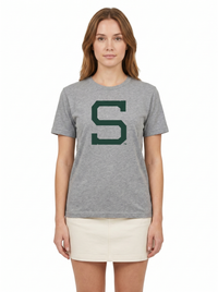 Michigan State Spartans Women's | "Block S" Tee