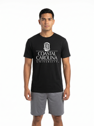 Coastal Carolina Chanticleers Men's | "Column Logo" Tee