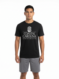 Coastal Carolina Chanticleers Men's | "Column Logo" Tee
