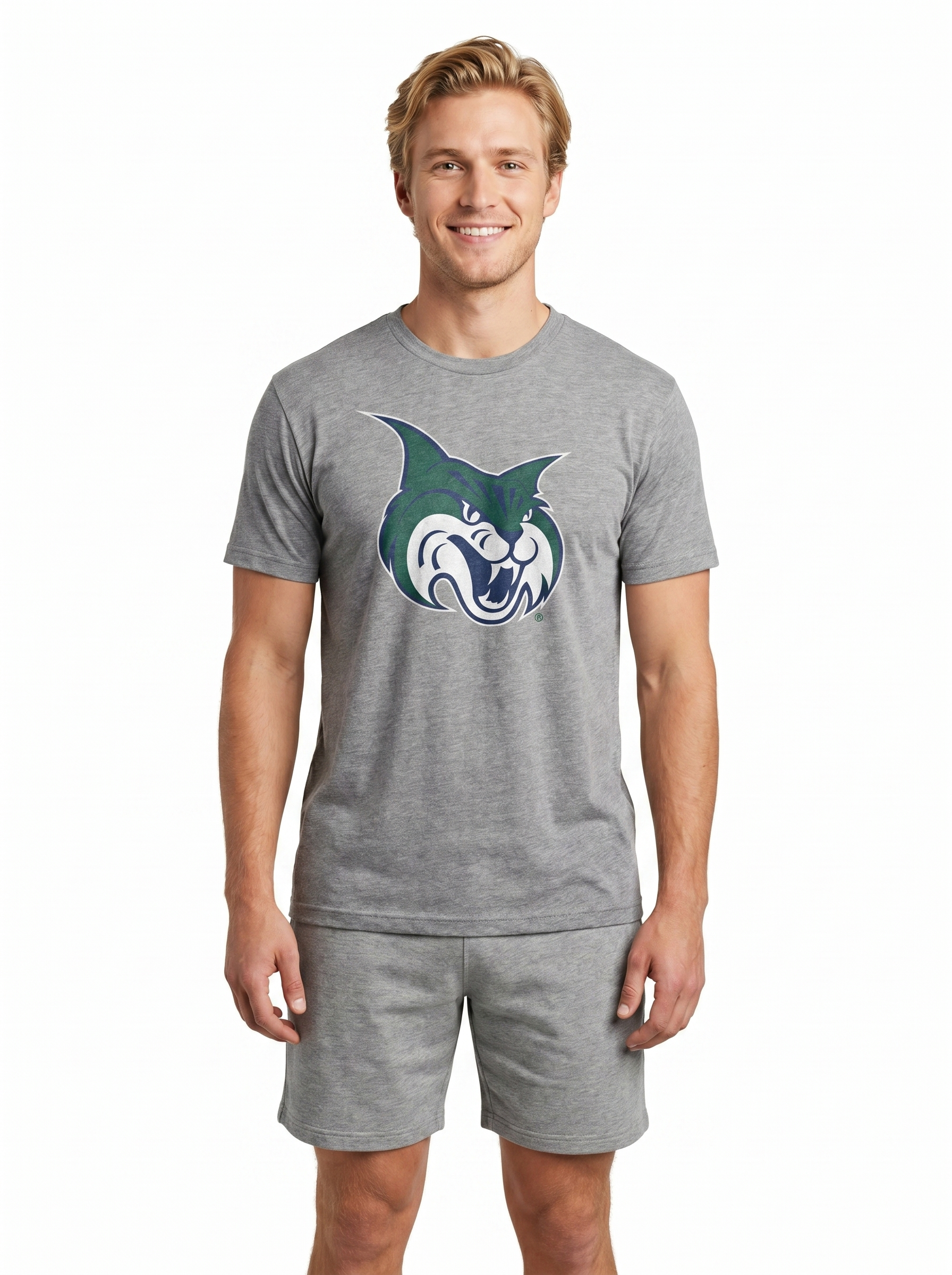 Georgia College Bobcats Men's | "Bobcat Head" Tee