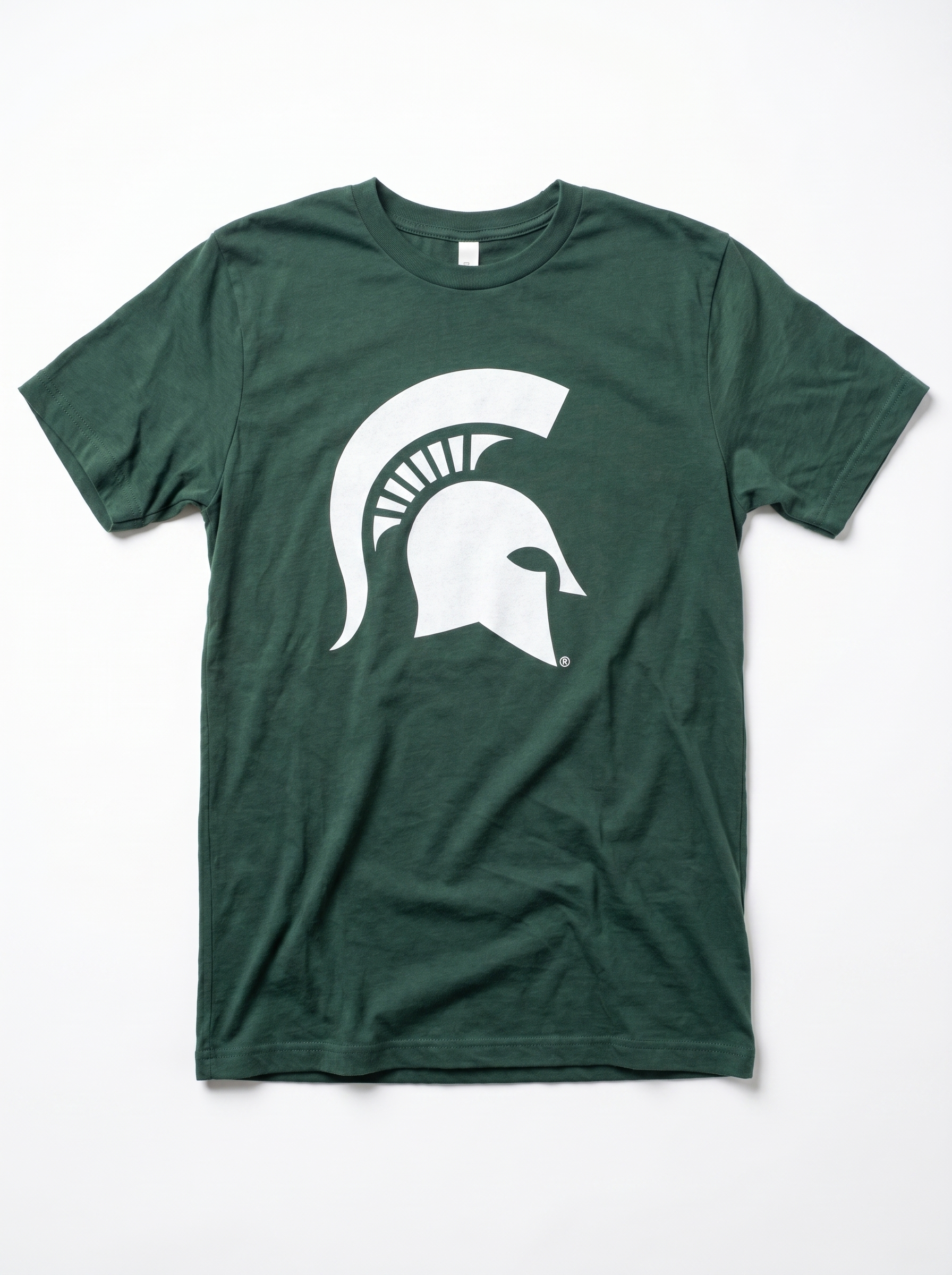 Michigan State Spartans Men's | "Spartan Helmet" Tee