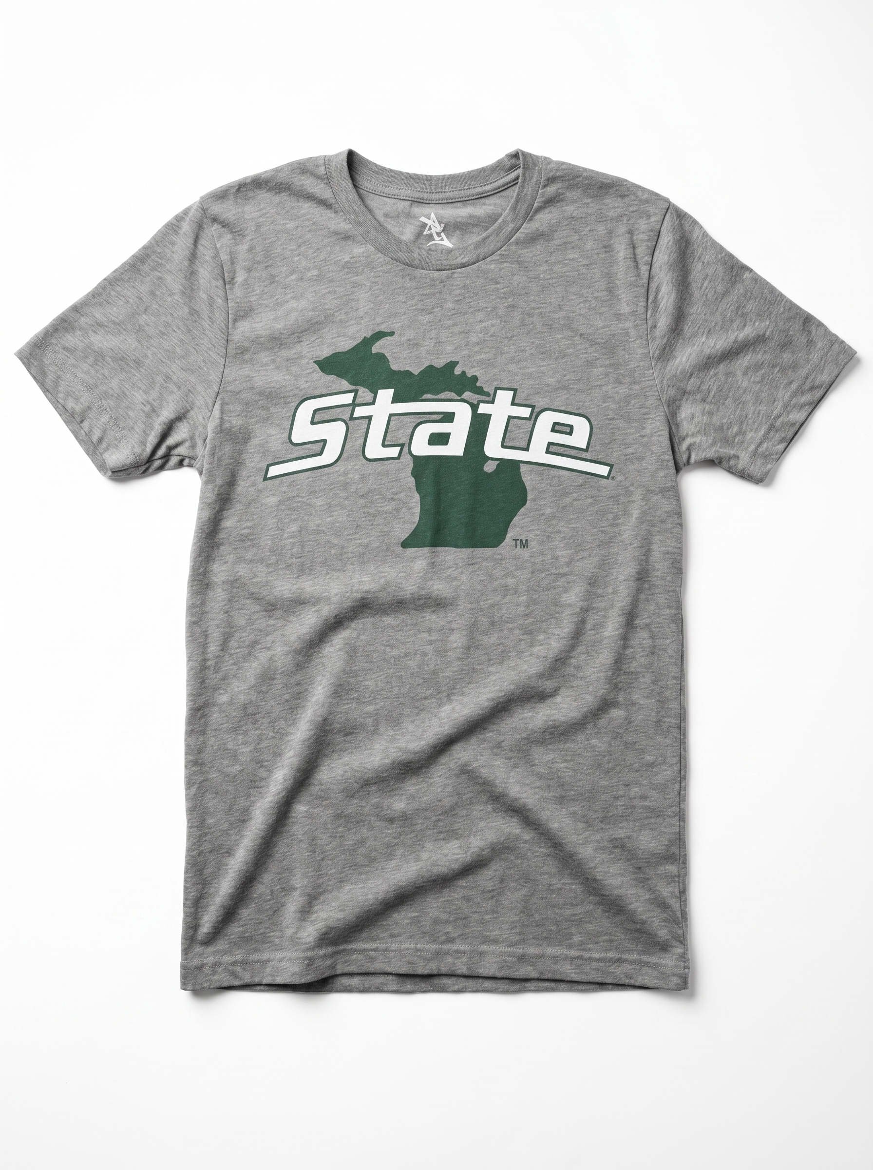 Michigan State Spartans Men's | "State Outline" Tee