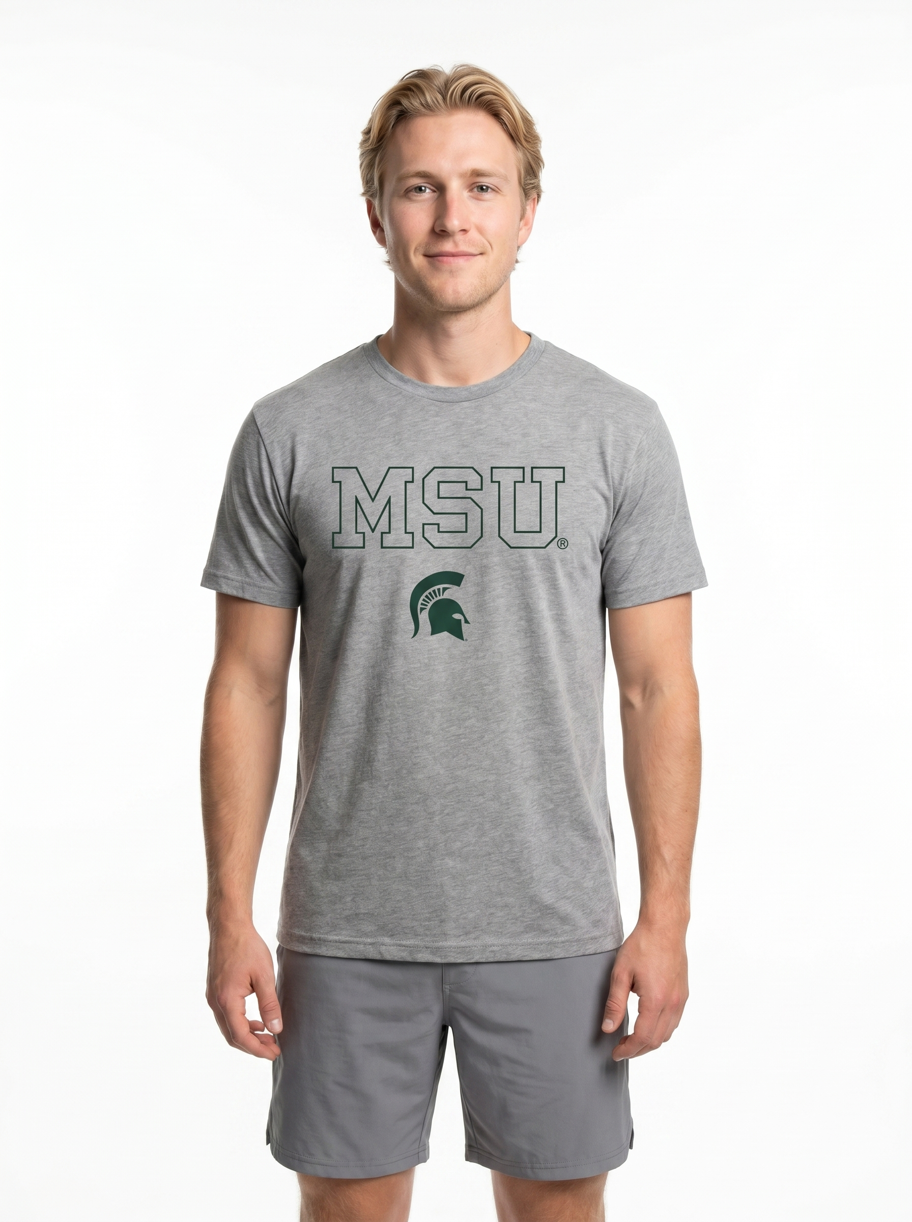Michigan State Spartans Men's | "MSU Spartan" Tee