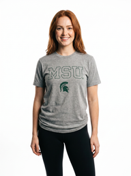 Michigan State Spartans Women's | "MSU Spartan" Tee
