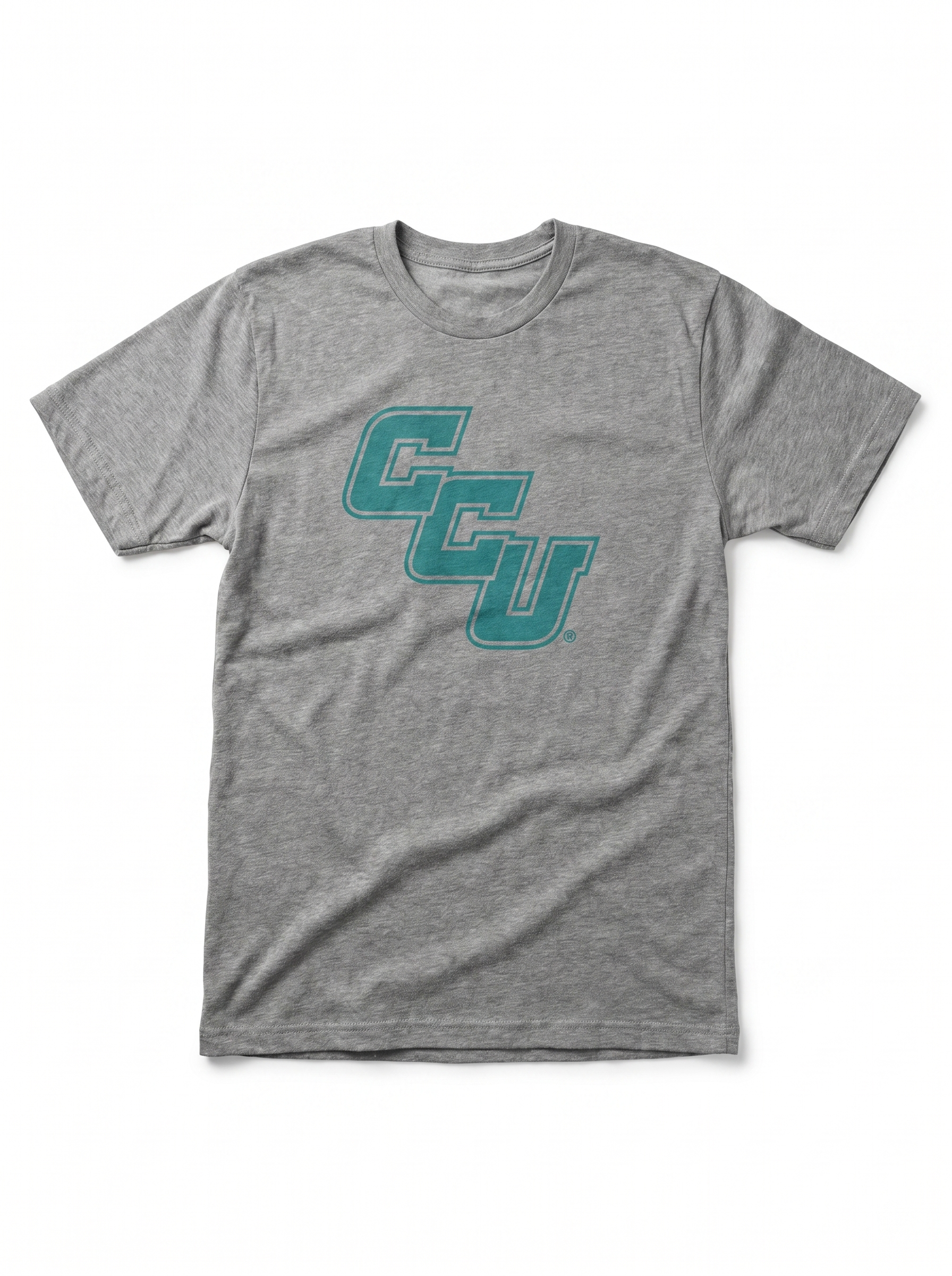 Coastal Carolina Chanticleers Men's | "CCU Stacked" Tee