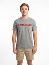 Arkansas Razorbacks Men's | "Arkansas Wordmark" Tee