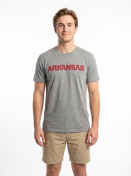 Arkansas Razorbacks Men's | "Arkansas Wordmark" Tee