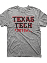 Texas Tech Red Raiders Women's | "Texas Tech Football" Tee