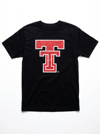Texas Tech Red Raiders Men's | "Double T Black" Tee
