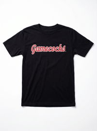 Jacksonville State Gamecocks Men's | "Gamecocks Script Black" Tee