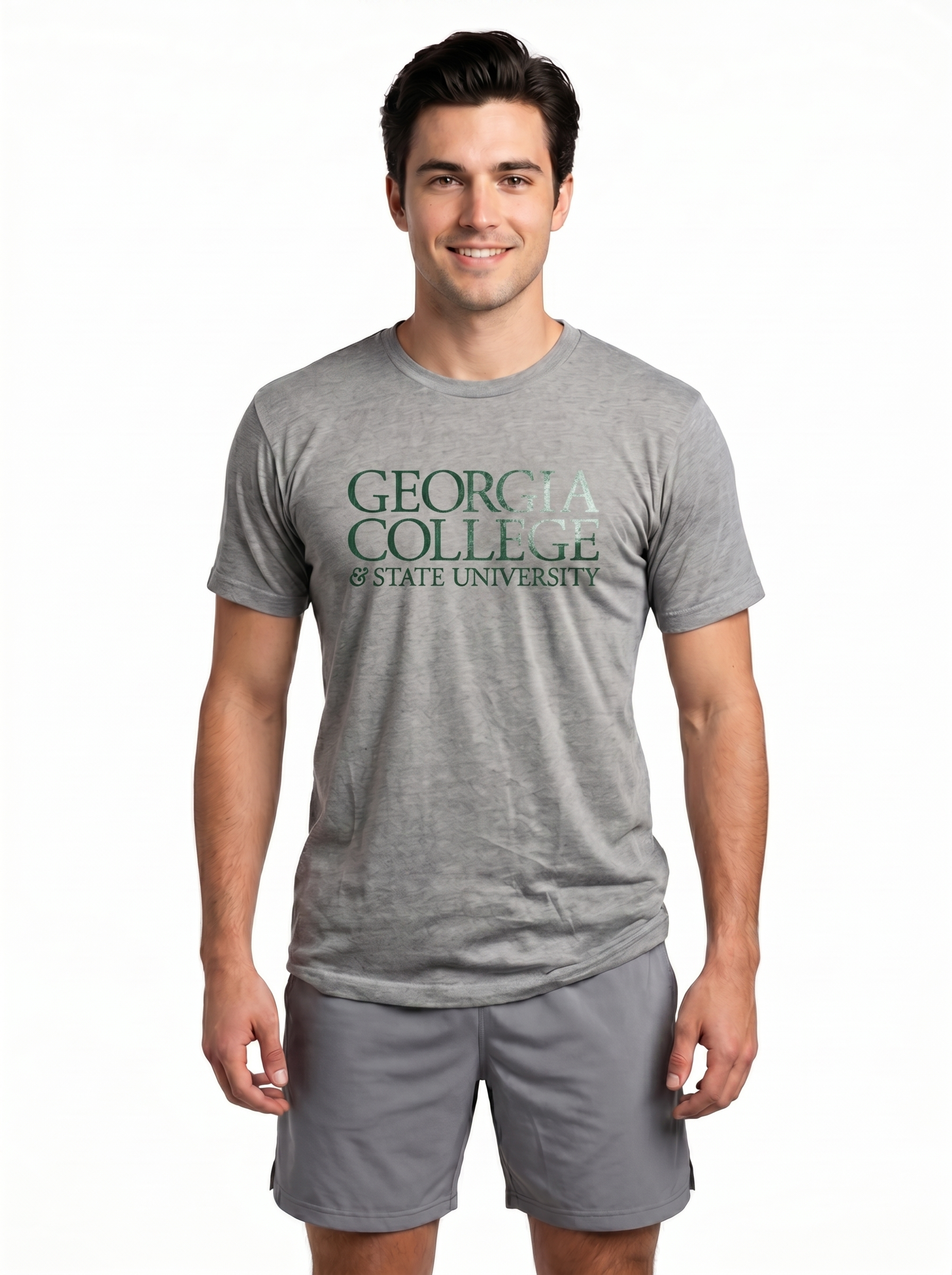 Georgia College Bobcats Men's | "Georgia College" Tee