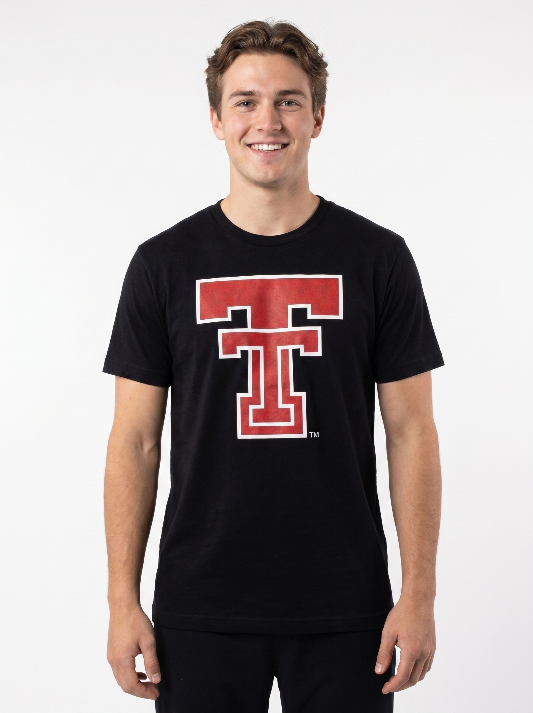 Texas Tech Red Raiders Men's | "Double T Black" Tee