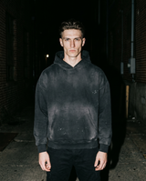 The Midnight | Acid-Wash Hoodie — Men's