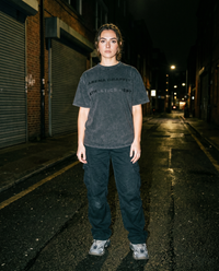 The Athletic Dept | Black Boxy Tee — Women's