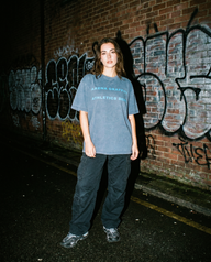 The Athletic Dept | Blue Boxy Tee — Women's