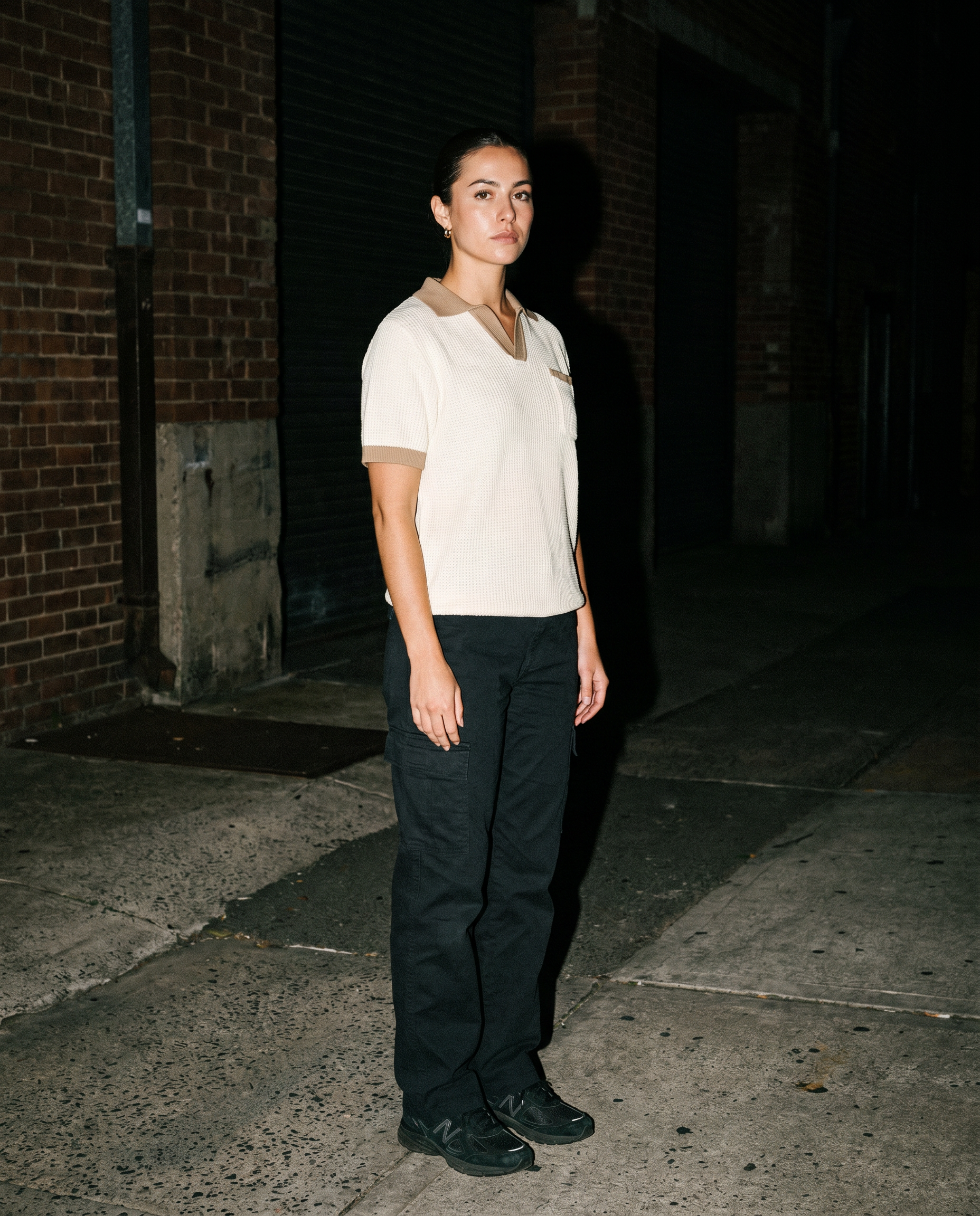 The Sandbar | Waffle Knit Polo — Women's