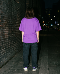 The Vinyl | Records Tee (Purple) — Women's